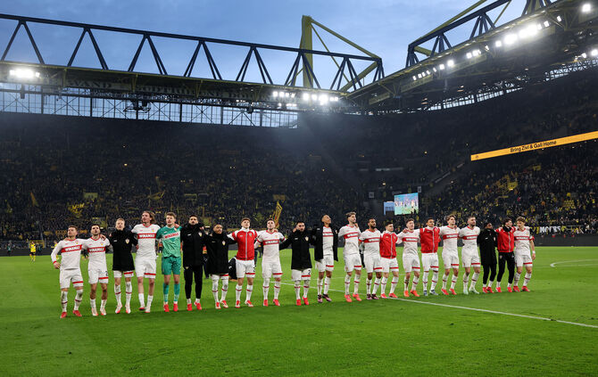 Fußball Borussia Dortmund vs. VfB Stuttgart