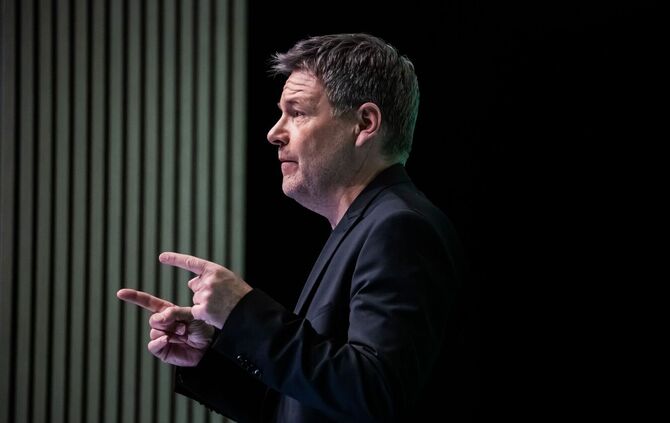 Grünen-Kanzlerkandidat Habeck