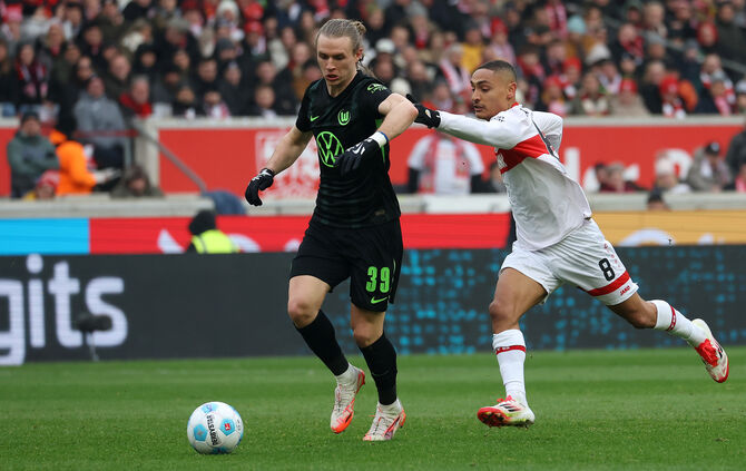 Fußball VfB Stuttgart vs. VfL Wolfsburg