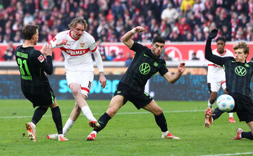 Fußball VfB Stuttgart vs. VfL Wolfsburg