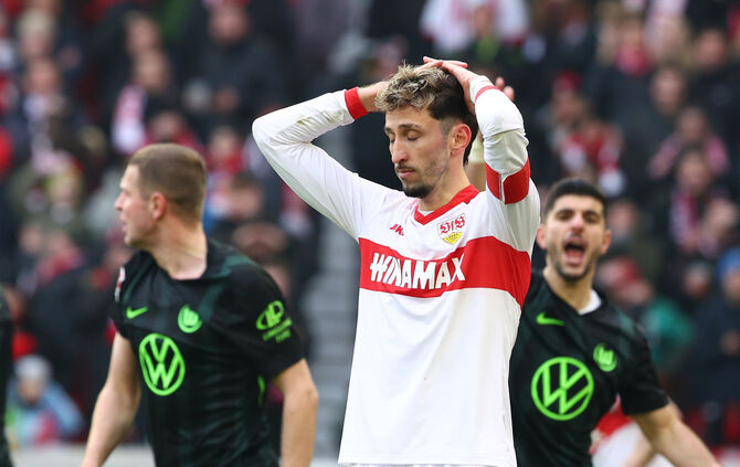 Fußball VfB Stuttgart vs. VfL Wolfsburg