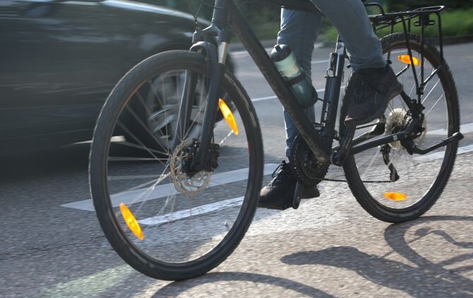 Fahrradfahrer Radler Radfahrer Symbolfoto Rad Fahrrad