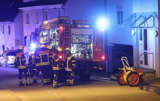Die Feuerwehr war in der Fritz-Klett-Straße im Einsatz.
