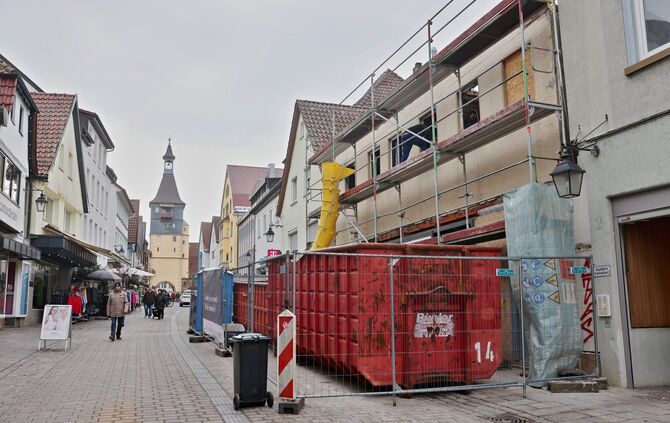 Abriss der Marktstraße 4