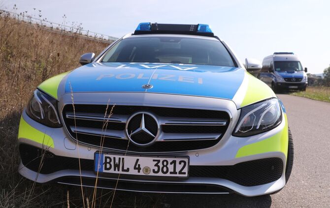 Polizei Streifenwagen Blaulicht Symbol Symbolbild symbolfoto