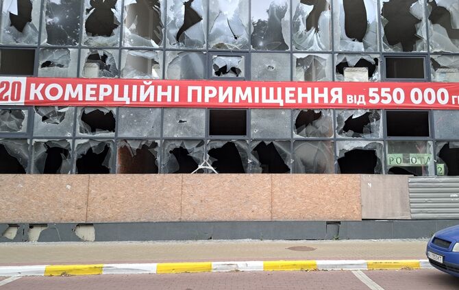 Michael Knospe in der Ukraine