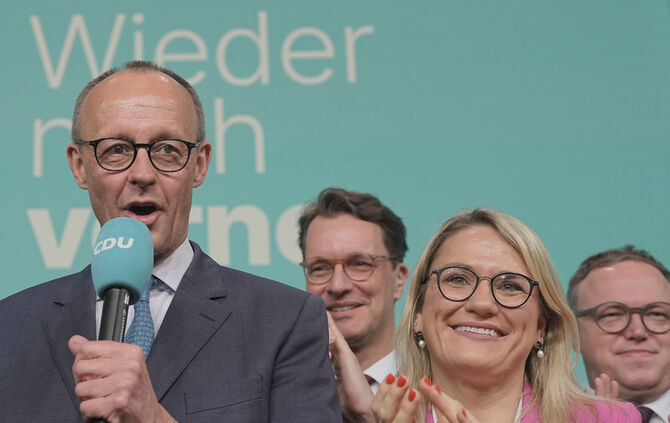 Bundestagswahl - CDU-Wahlparty - 1