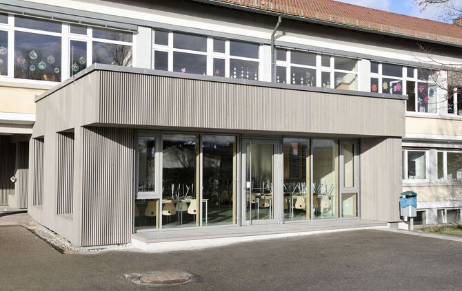 Haldenschule Anbau Mensa