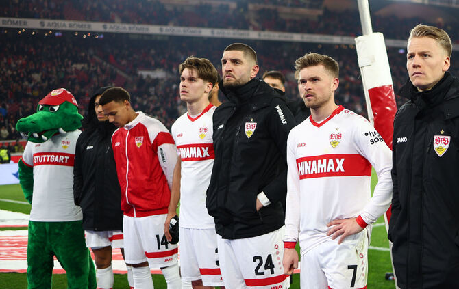 Bundesliga Fußball VfB Stuttgart vs. FC Bayern München