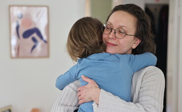 Alleinerziehende Mutter