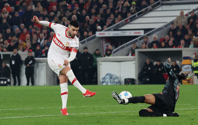 Bundesliga Fußball VfB Stuttgart vs. FC Bayern München