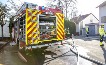 Feuerwehreinsatz Ulmenweg, Waiblingen-Bittenfeld, 09.03.2025.