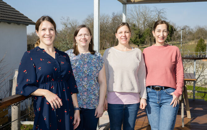Mitglieder des Förderverein Bildungshaus Hohenacker: v.l. Yvonne Kahl-Wiertz (PR), Cornelia Kuka-Wittke (Vorstand), Anke Kern (V
