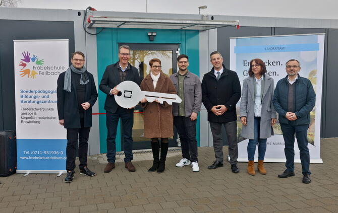 Fröbelschule Container