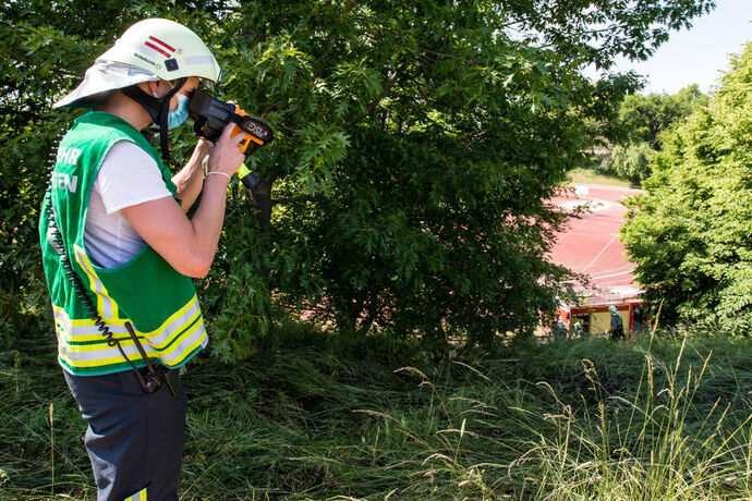 Flächenbrand, Sörenbergweg, Waiblingen-Neustadt, 02.06.2020.