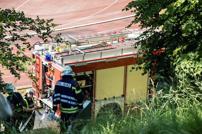 Flächenbrand, Sörenbergweg, Waiblingen-Neustadt, 02.06.2020.