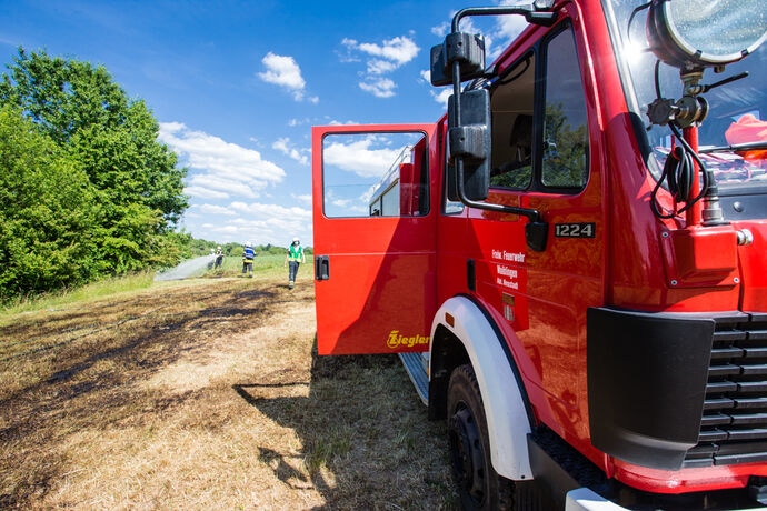 Flächenbrand, Sörenbergweg, Waiblingen-Neustadt, 02.06.2020.