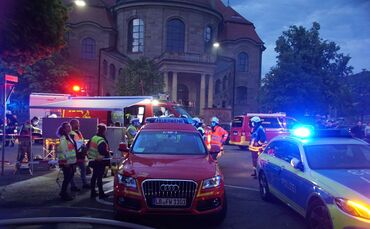 Ludwigsburg: Ausgedehnter Dachstuhlbrand in der Innenstadt