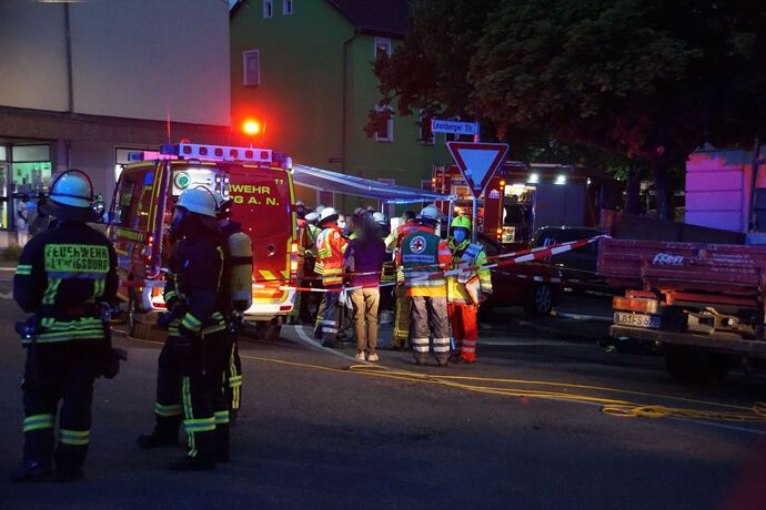 Ludwigsburg: Ausgedehnter Dachstuhlbrand in der Innenstadt