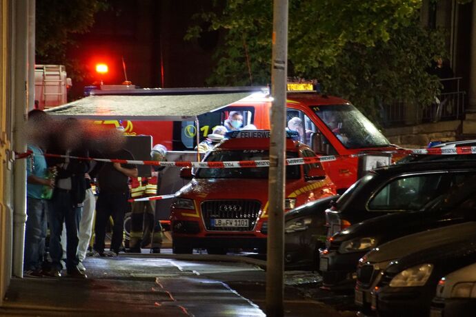 Ludwigsburg: Ausgedehnter Dachstuhlbrand in der Innenstadt