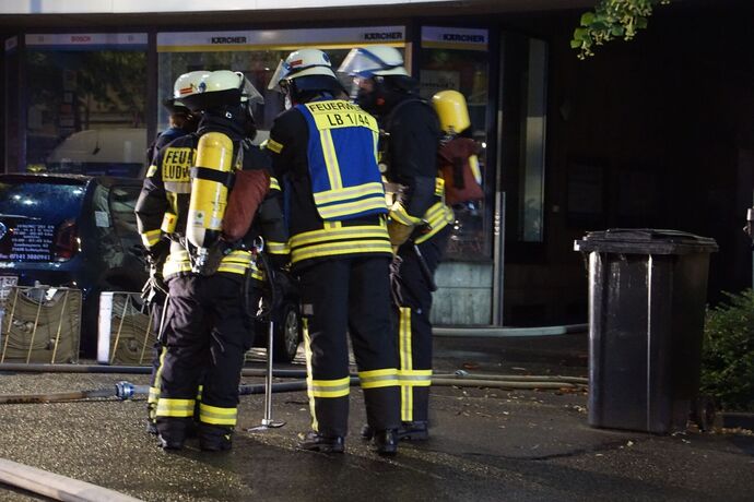 Ludwigsburg: Ausgedehnter Dachstuhlbrand in der Innenstadt