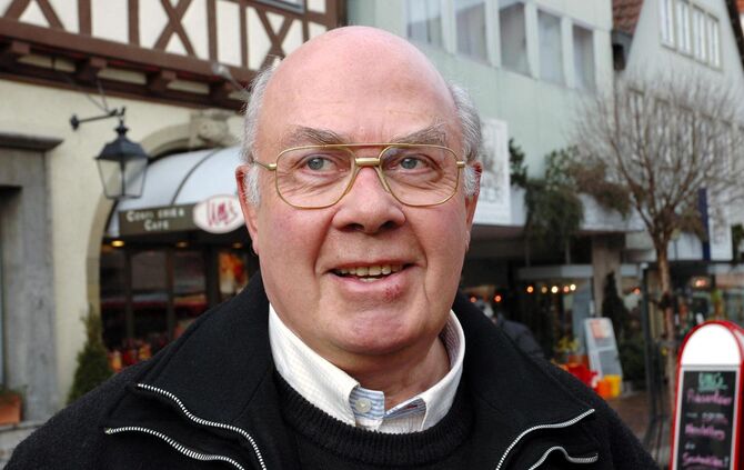 Paul HUG  portrait in Winnenden am 10-03-05