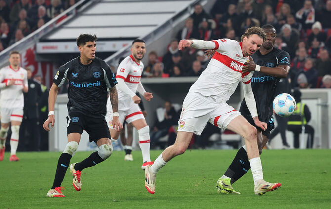 Fussball VfB Stuttgart vs. Bayer 04 Leverkusen
