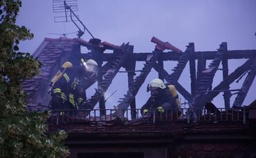 Dachstuhlbrand Ludwigsburg