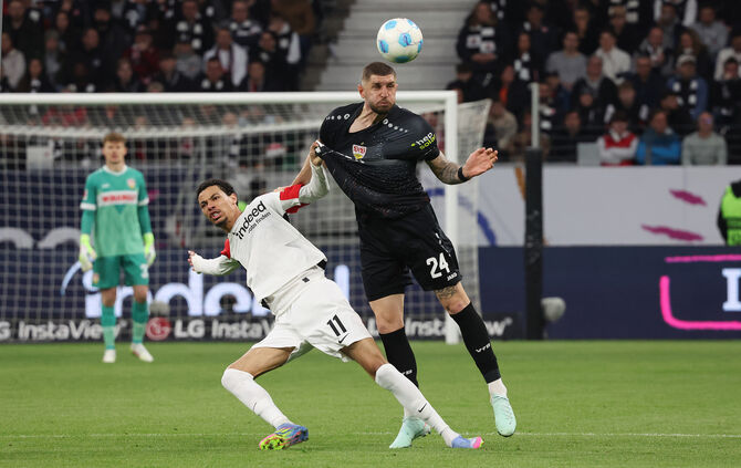 Fussball  Eintracht Frankfurt vs. VfB Stuttgart