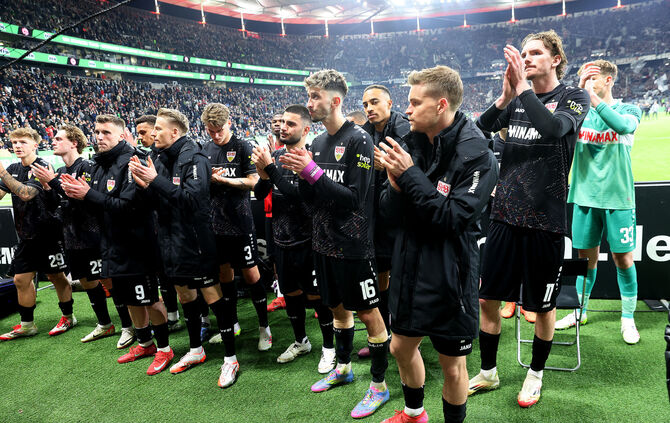 Fussball  Eintracht Frankfurt vs. VfB Stuttgart
