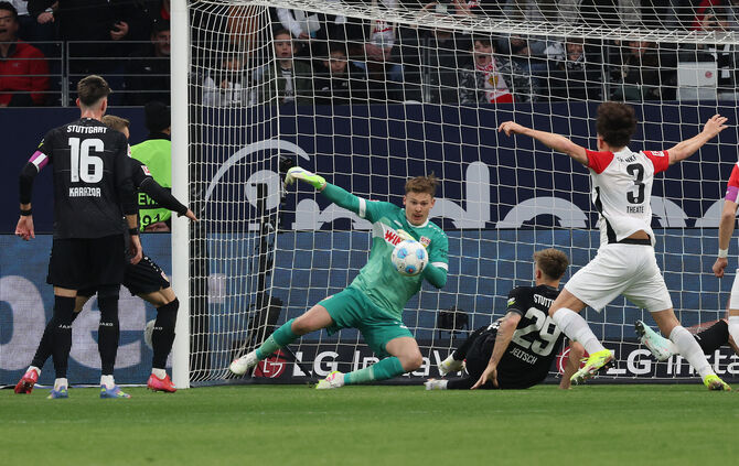 Fussball  Eintracht Frankfurt vs. VfB Stuttgart