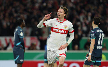 Fussball DFB Pokal VfB Stuttgart vs.  RB Leipzig