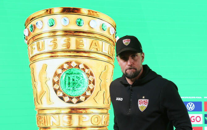 Fussball DFB Pokal VfB Stuttgart vs.  RB Leipzig