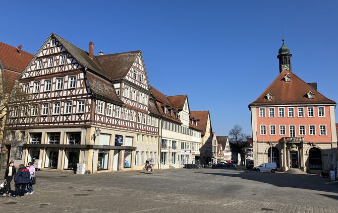 Marktplatz Schorndorf - 1