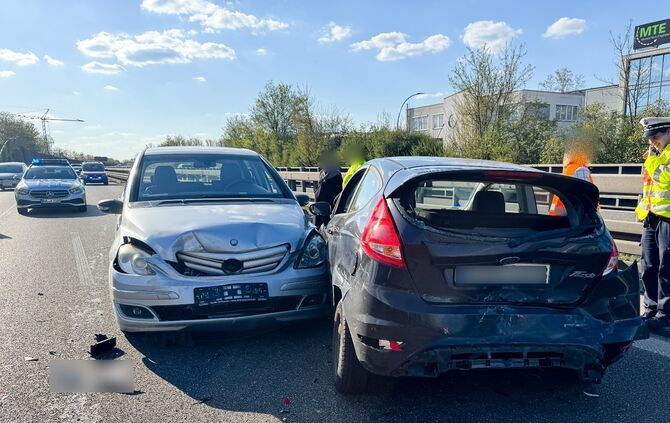 Unfall B29 bei Weinstadt