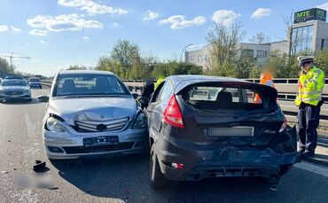 Unfall B29 bei Weinstadt