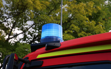 Feuerwehr Blaulicht Symbolfoto