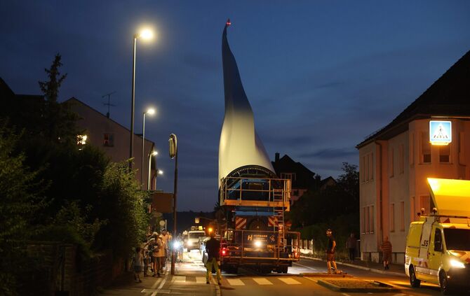 Transport Windradflügel