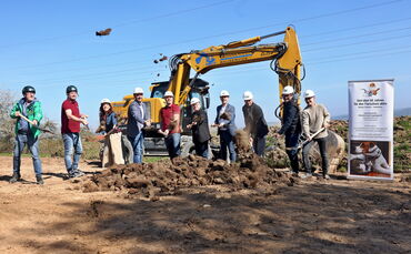 Spatenstich Tierheim