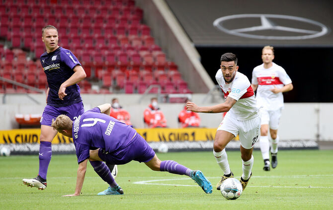 Fußball  2. Bundesliga  VfB Stuttgart vs. VL Osnabrück