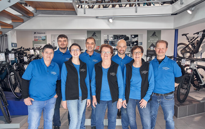 Das Team von Zweirad Seeger