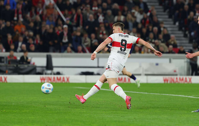 Fußball VfB Stuttgart vs. 1. FC Heidenheim