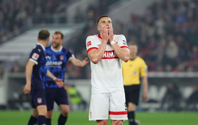 Fußball VfB Stuttgart vs. 1. FC Heidenheim