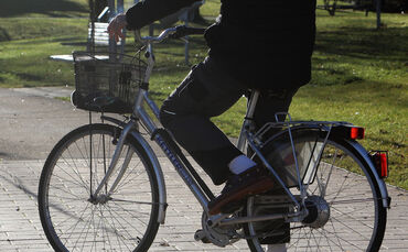 Radfahrer Fahrradfahrer Fahrrad Rad Symbol Symbolbild Symbolfoto