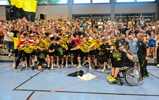 SG Weinstadt Jubel Aufstieg
