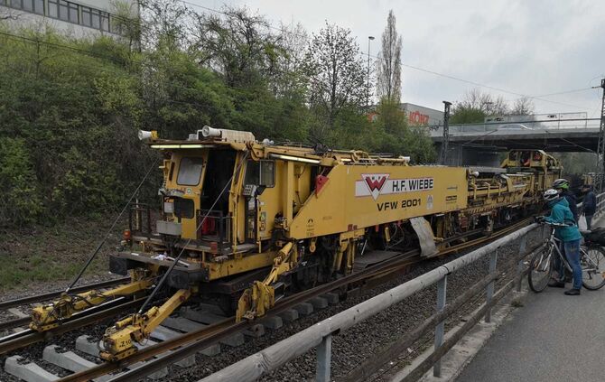 Gleisbauarbeiten zwischen Grunbach und Waiblingen am Sonntag (14.4.2019)_3