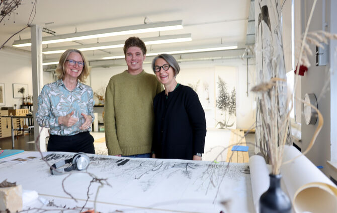 begehbare Installation