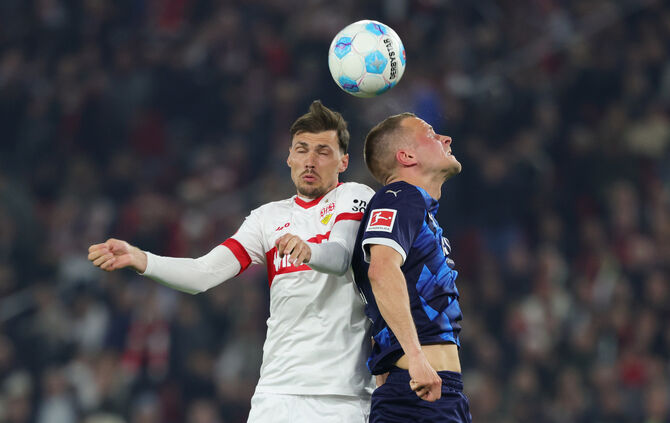 Fußball VfB Stuttgart vs. 1. FC Heidenheim