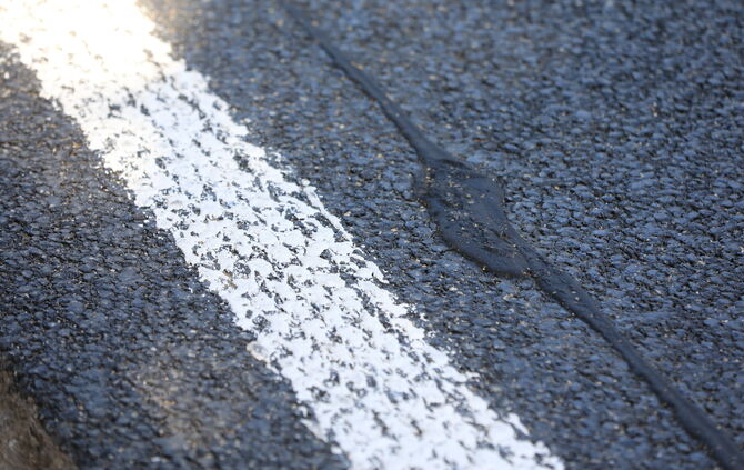 Straße Hegnach - WN