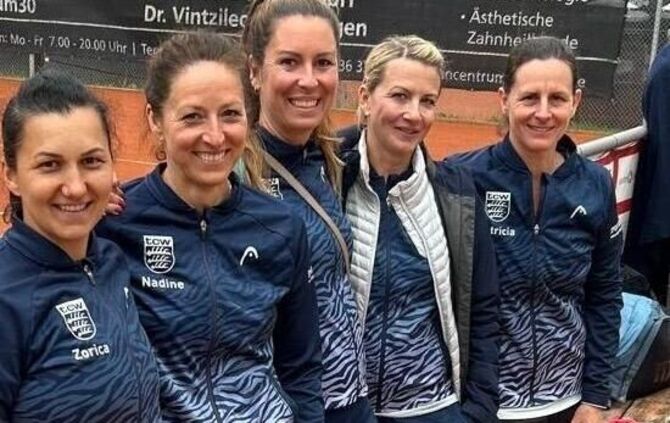 Emil Rast Frauen 50 des TC Waiblingen sind Tabellenführer in der Südwestliga ...